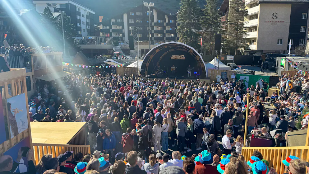 Zermatt Unplugged ticker. 35,000 music fans were there - record +++ Restrictions on the Matterhorn Gotthard Railway