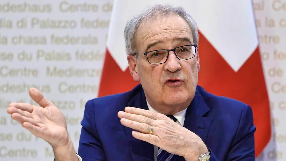 Federal Councillor Guy Parmelin is to sign the agreement with Brussels on EU programs on behalf of Switzerland next November. (archive picture)