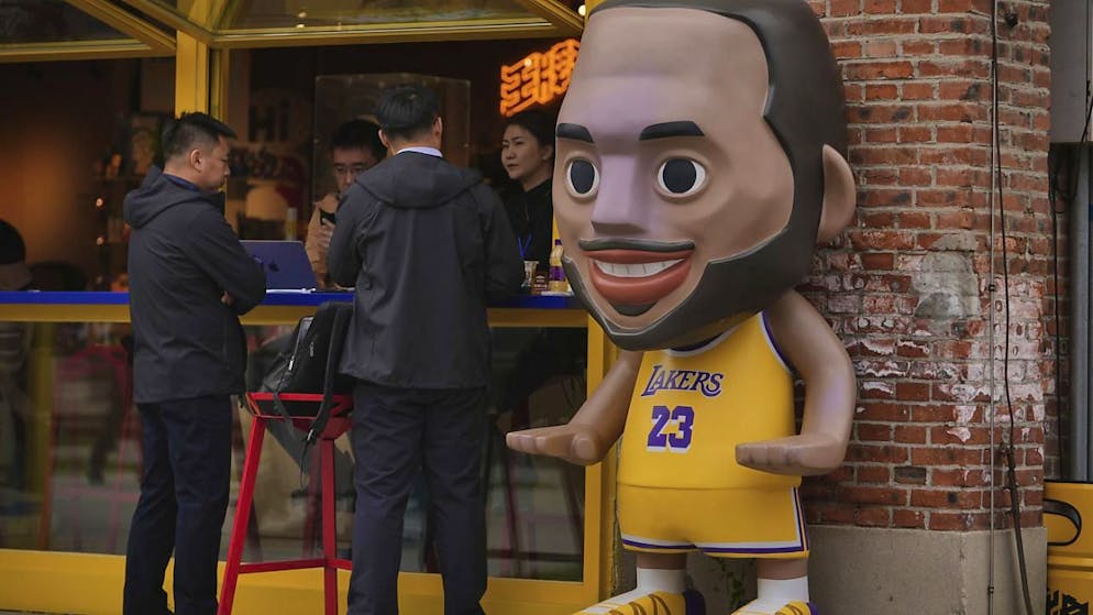 La popolarità di LeBron James non ha limiti