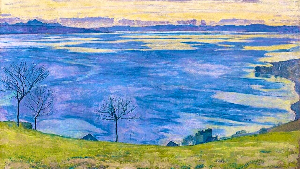 Hodler and Franzoni at the Masi Art Museum in Ticino - Gallery. In "Lake Geneva in the Evening from Chexbres", Ferdinand Hodler's elliptical pictorial composition becomes visible.
