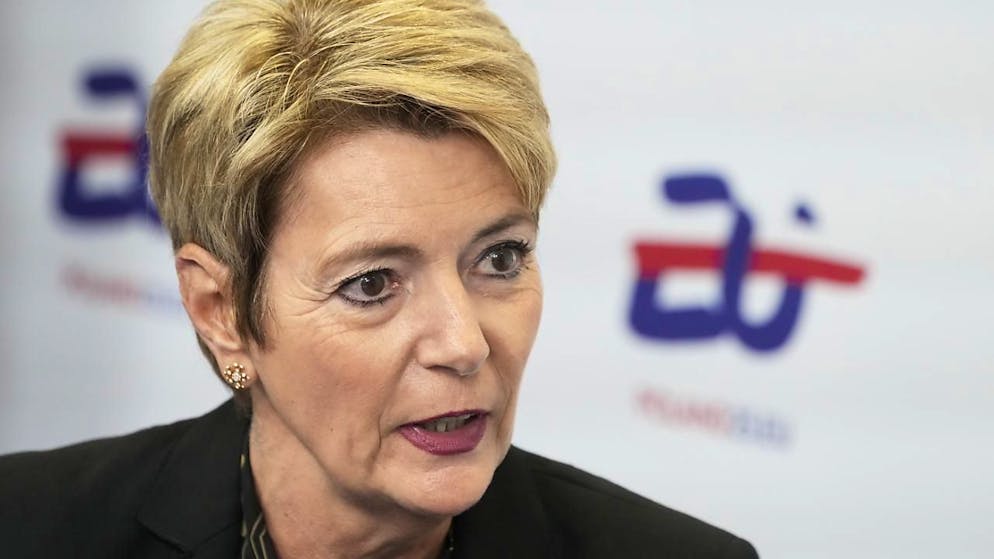 La presidente della Confederazione Karin Keller-Sutter a Varsavia per la riunione del Consiglio dei ministri dell'economia e delle finanze dell'Ue