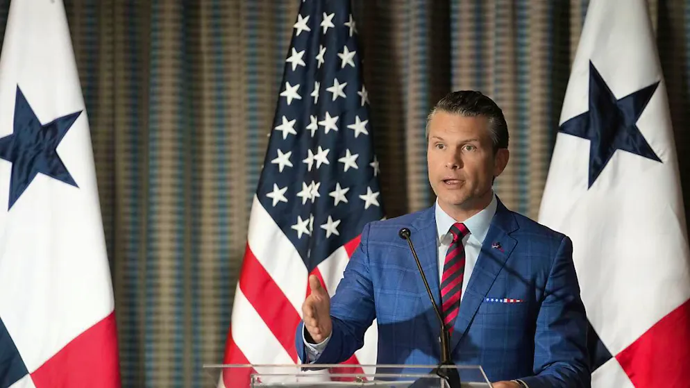 Pour le secrétaire à la défense Pete Hegseth, ces coupes doivent permettre d'"améliorer les soins de santé de nos combattants et de leurs familles, au lieu de rémunérer des consultants 500 dollars de l'heure" (archives).