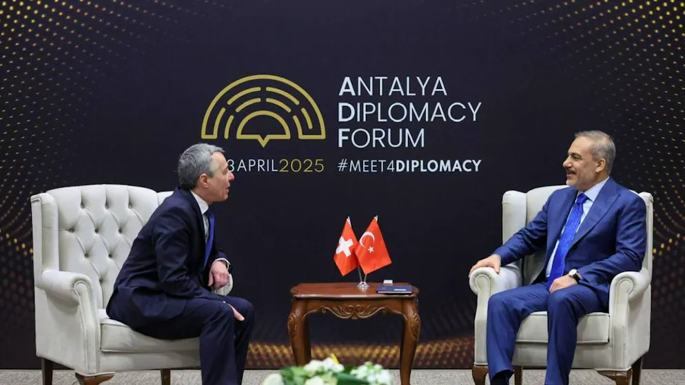 Forum diplomatico. Nell'incontro fra Cassis e il ministro turco si è parlato di Siria, Gaza e Ucraina