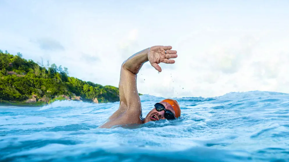 Extreme athlete André Wiersig preparing for his world record attempt