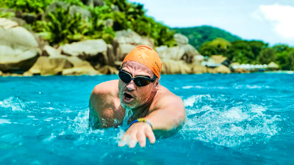 Extreme athlete André Wiersig preparing for his world record attempt