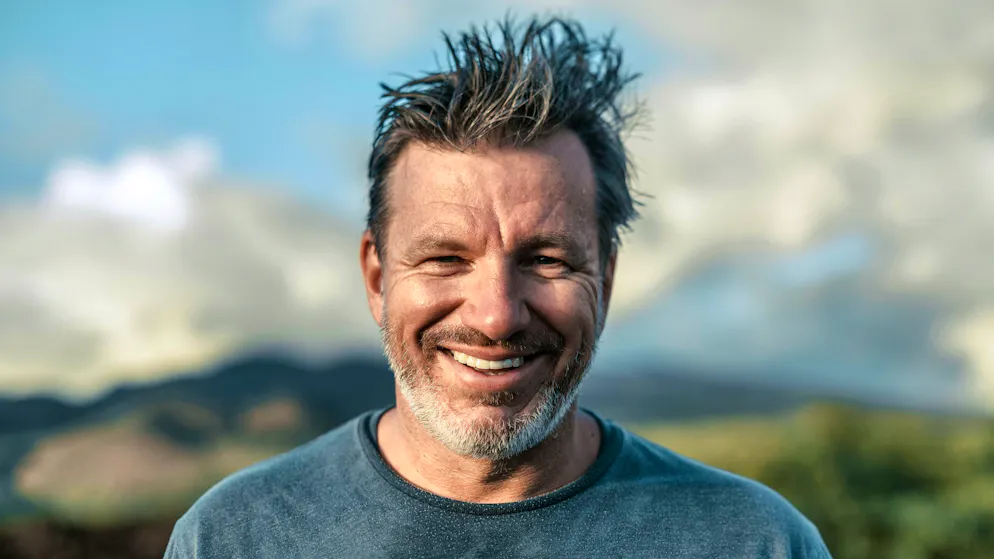 "Poisonous jellyfish can be very unpleasant, especially without neoprene. I've also encountered whales and, of course, sharks": André Wiersig.