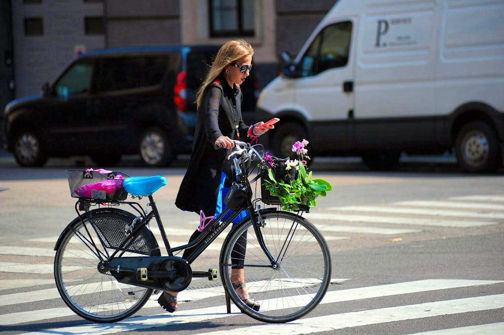 Who is Allegra Versace? The heiress Versace Allegra in Milan in the fall of 2018.