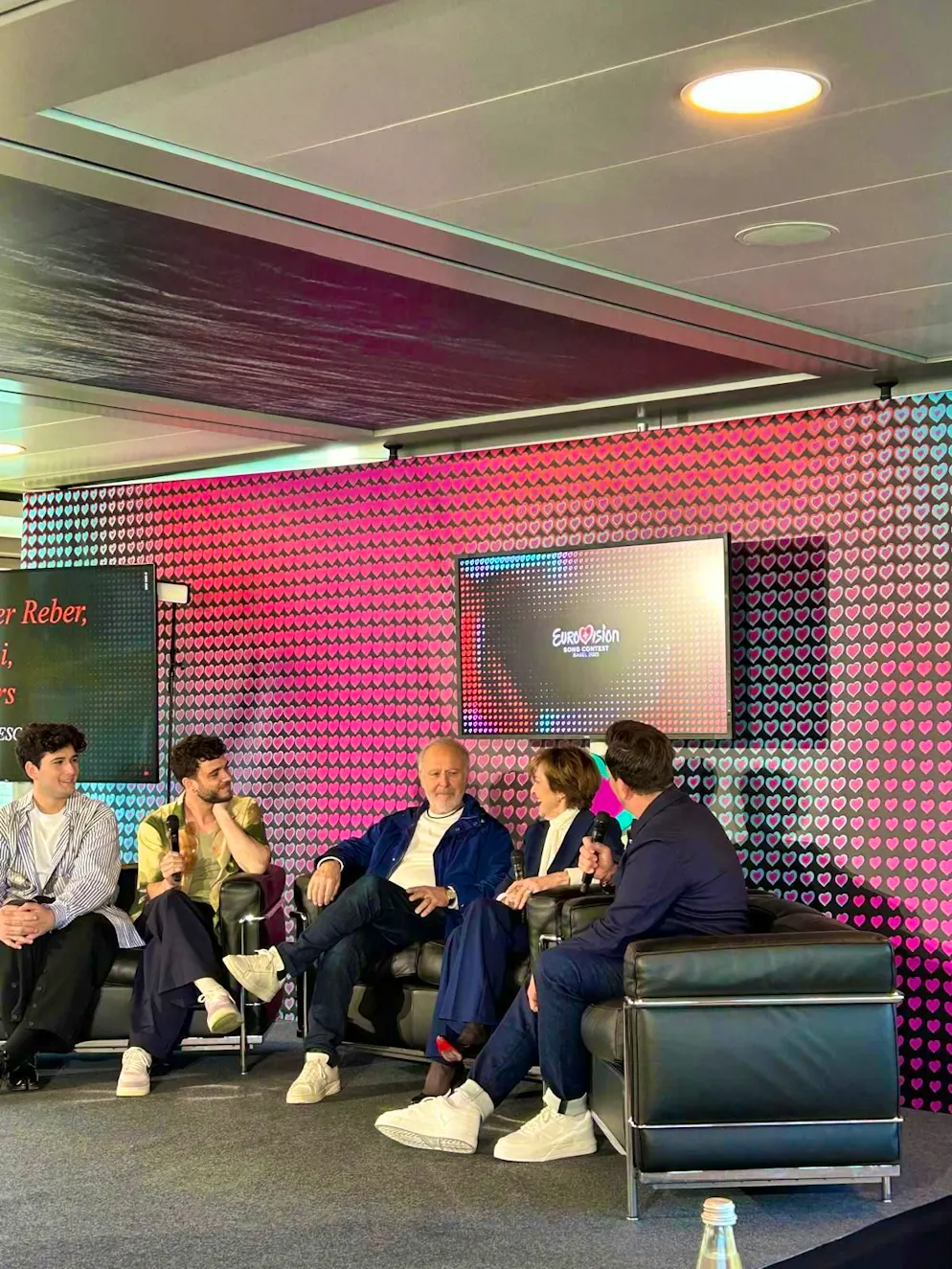 Paola Felix, Peter Reber, Luca Hänni and Gjon's Tears will be on stage together.