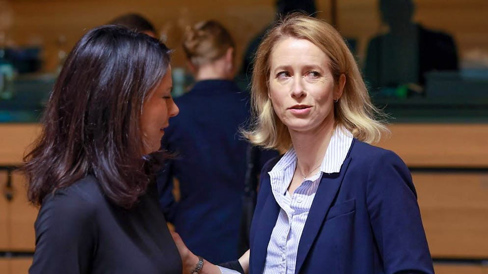 La cheffe de la diplomatie européenne, Kaja Kallas,  a annoncé une aide de 1,6 milliard d'euros aux Palestiniens lundi.