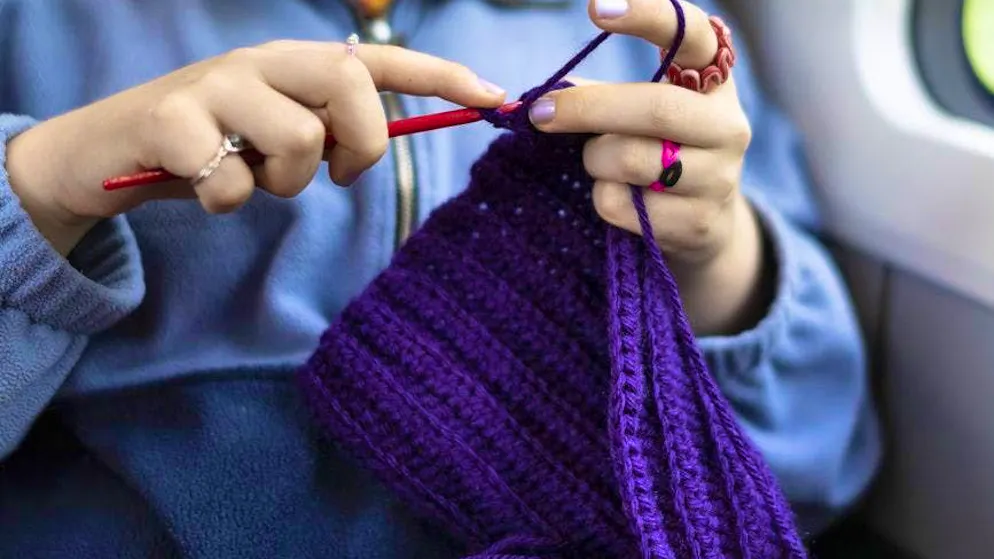 Crocheting is just as much fun and only requires one needle.