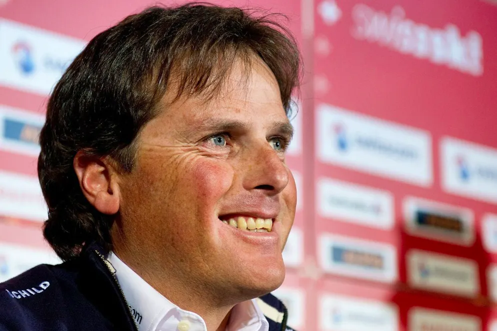 Mauro Pini, ici lorsqu’il entraînait l’équipe féminine en 2011.