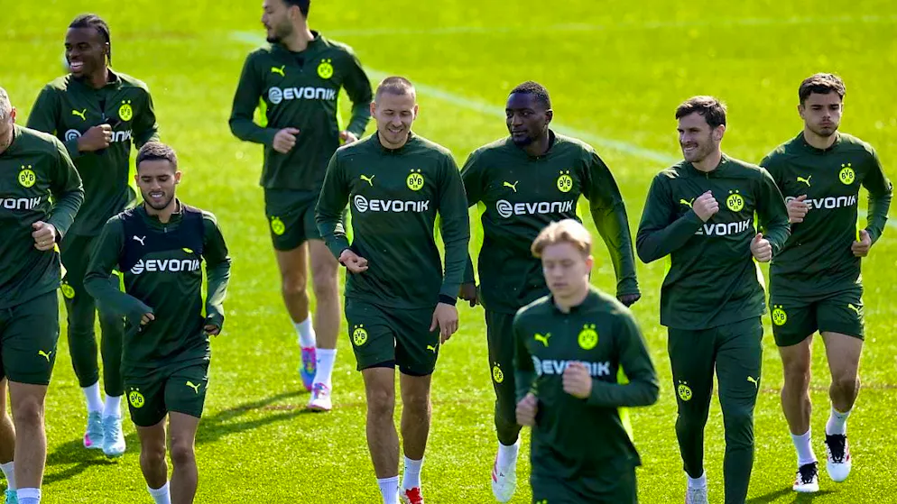 Without captain and without illusions: Borussia Dortmund complete their final training session without Emre Can and no longer have high hopes ahead of the second leg against FC Barcelona