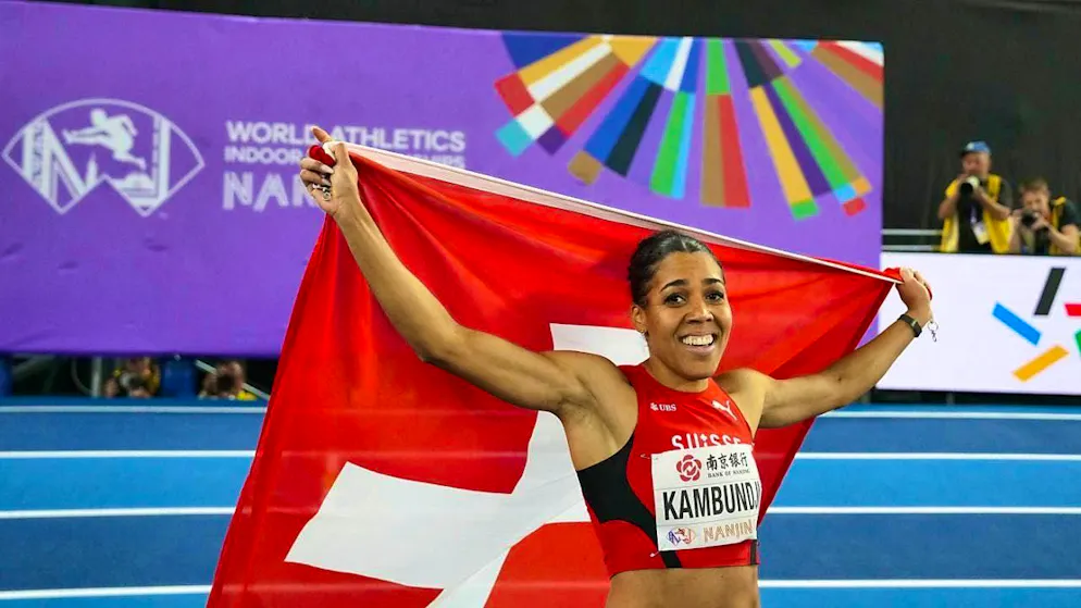 60 m world champion Mujinga Kambundji returns to China