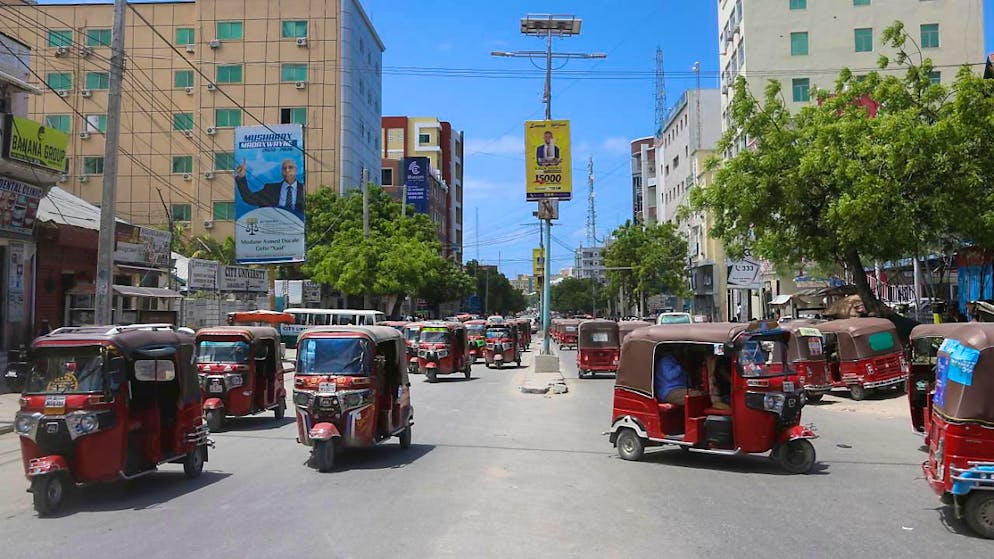 Mogadiscio in una foto risalente al 2022