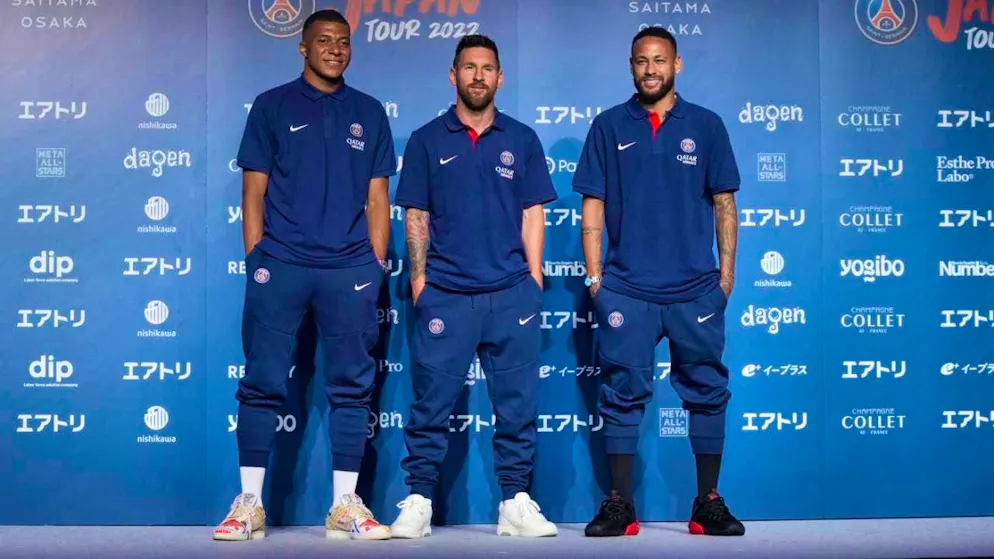 Paris Saint-Germain blossoms with Jugend forscht - Gallery. A picture from days gone by: Kylian Mbappé, Lionel Messi and Neymar (from left) did not achieve the desired success as a team