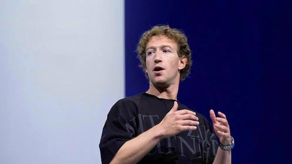 Facebook founder Mark Zuckerberg is fighting against a break-up of the company in court. (archive image)