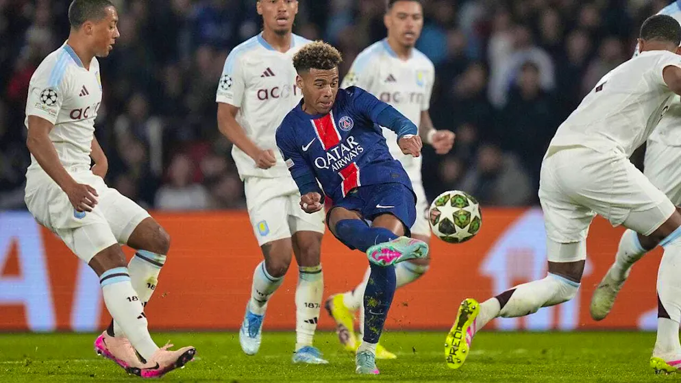 Paris Saint-Germain blossoms with Jugend forscht - Gallery. Messi was yesterday: 19-year-old Désiré Doué shines in the first leg against Aston Villa with an artful shot to make it 1-1 at the interval