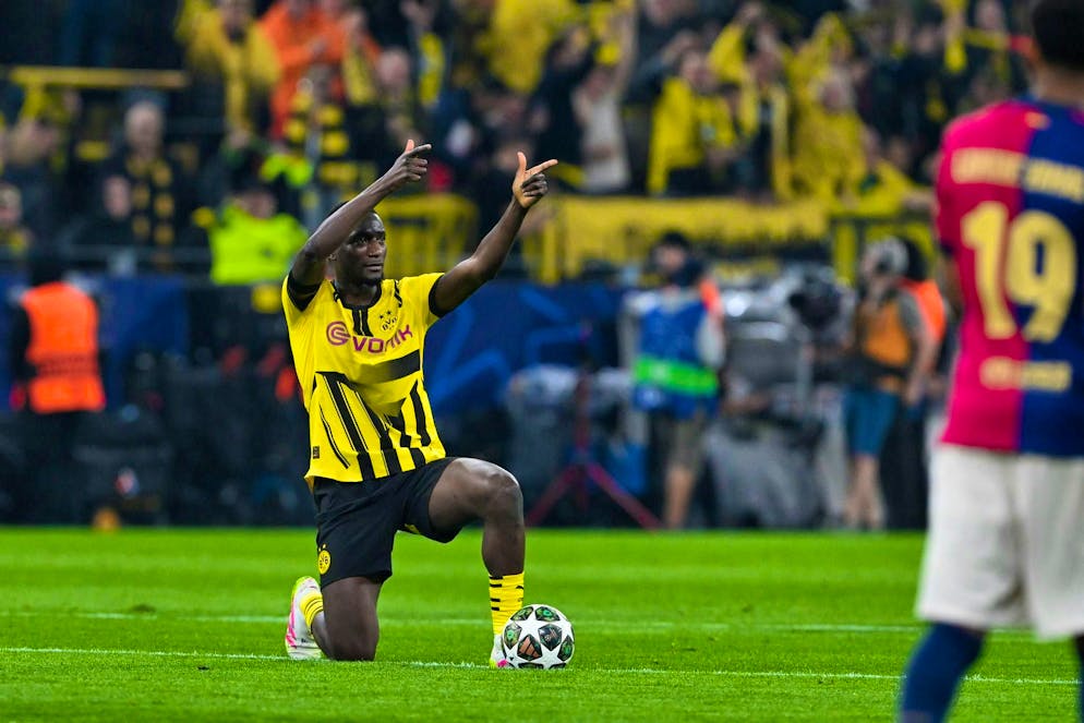Never before has a BVB player scored as often as Serhou Guirassy in a Champions League season.