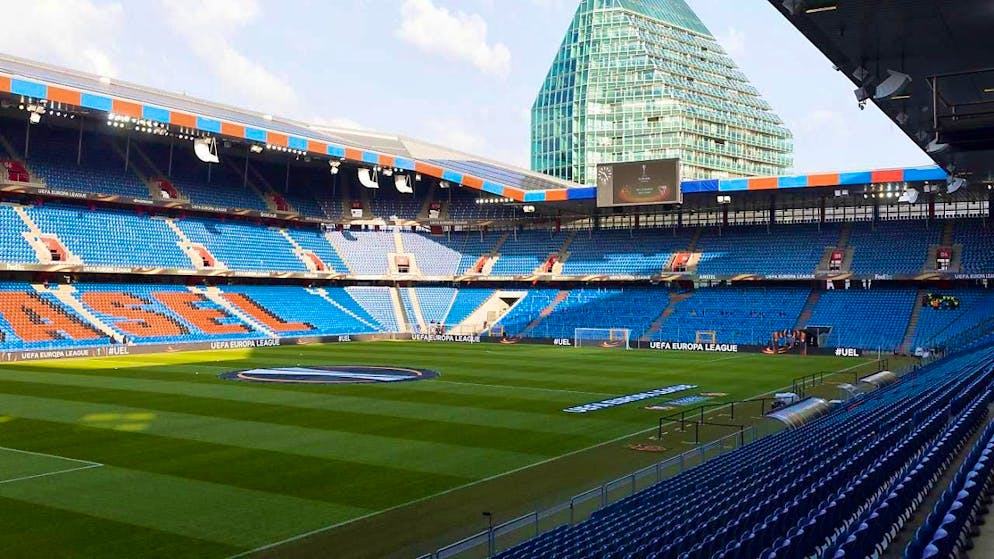 FC Basel's next match against Yverdon Sport will take place without the Muttenzerkurve. (archive picture)
