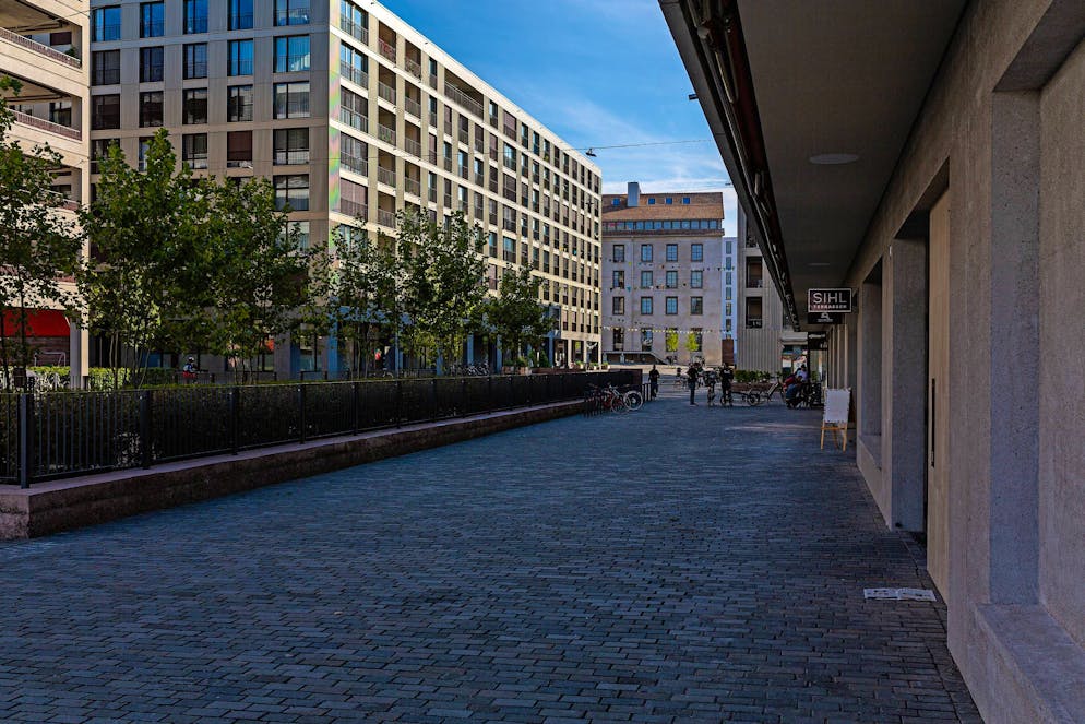 Sihl Papier: Das Ende vom Werk Manegg und die Geburt der Greencity. Statt arbeiten ist wohnen zukünftig Trumpf an der Sihl.