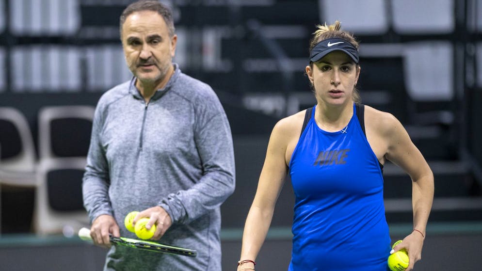 Belinda Bencic ist ihrem Vater Ivan nach wie vor sehr dankbar.