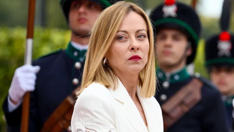Girogia Meloni est présidente du Conseil des ministres italiens depuis 2022.