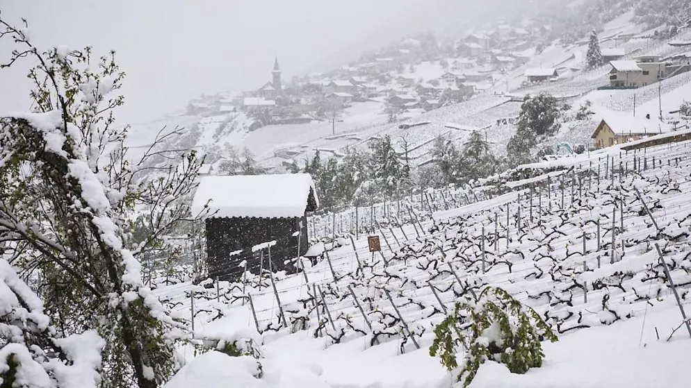 De grosses chutes de neige se sont abattues sur le Valais (archives).