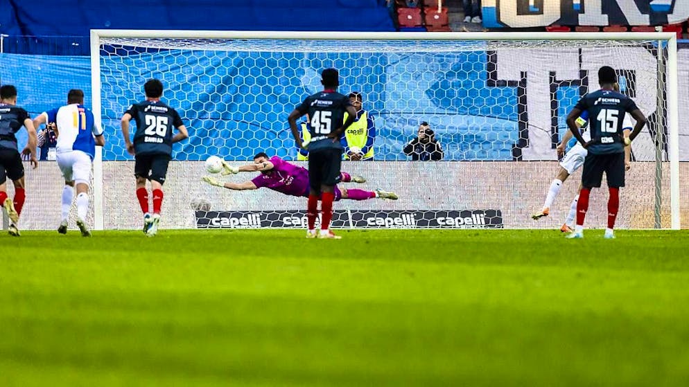 Stefanos Kapino saved Giotto Morandi's penalty