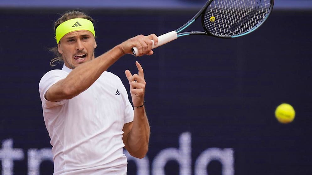 Alexander Zverev spielt im Final von München dominant auf.