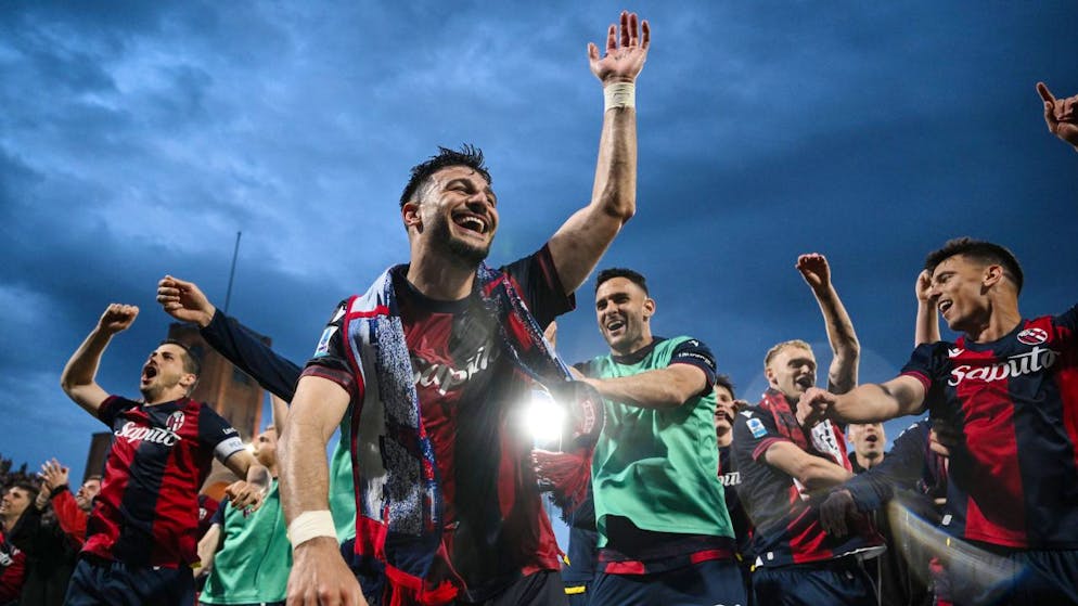 Riccardo Orsolini lässt Bologna gegen Inter jubeln.