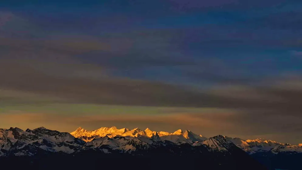 Easter 2025. "Fantastic weather on the Rigi", writes a blue News reader on Saturday.
