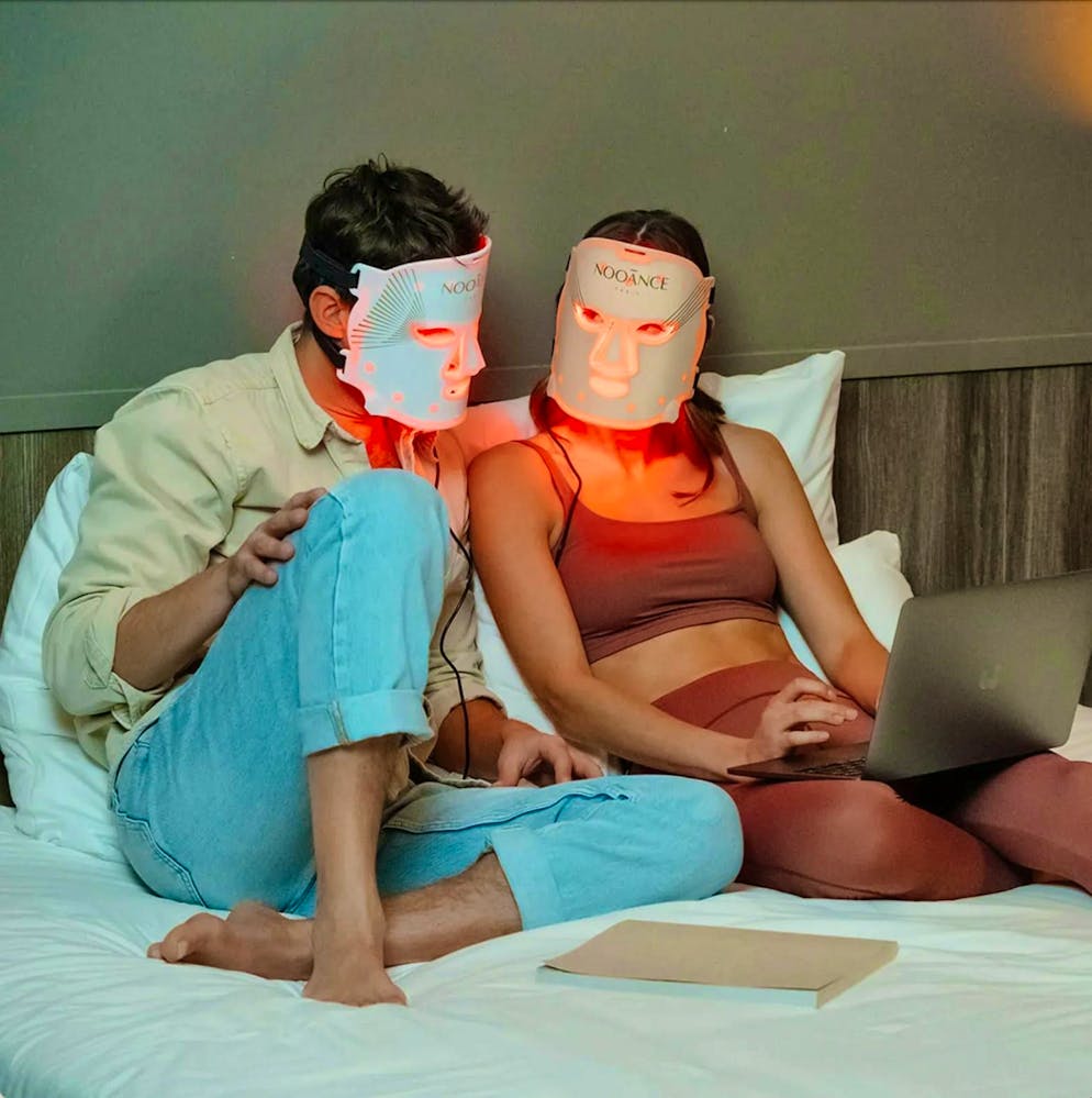 LED masks use light therapy for medical and aesthetic treatments