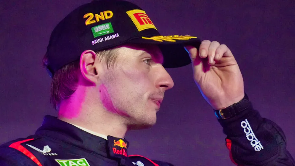Max Verstappen has to admit defeat to Oscar Piastri in Saudi Arabia.