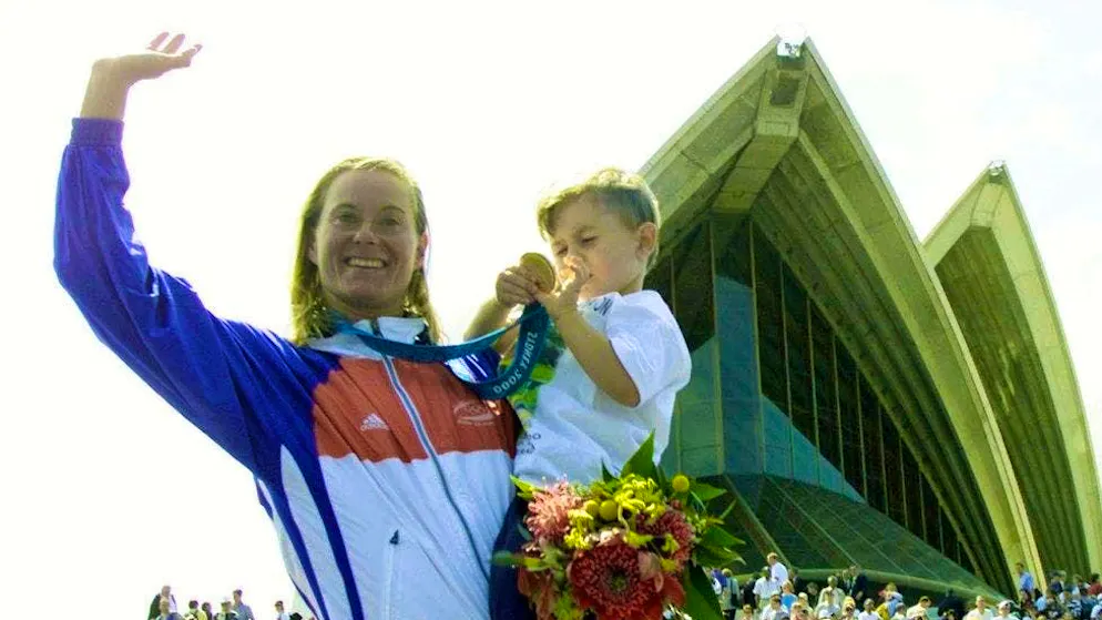 Brigitte McMahon won Olympic gold in Sydney in 2000 - and was pregnant at the time.
