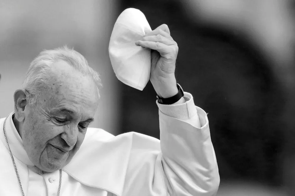 Millions of people mourn the Pope.
