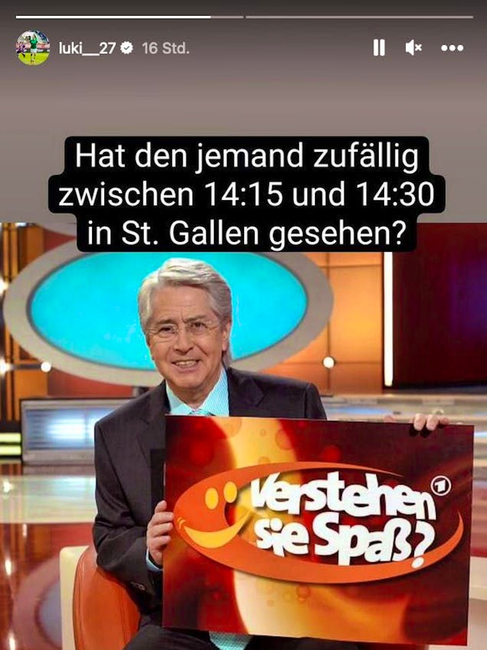 Görtler posted this photo in an Insta story.