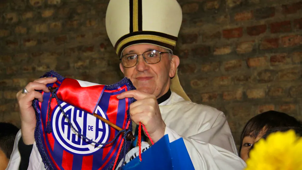 Dall'Argentina. Il saluto commosso del San Lorenzo, il club di cui Papa Francesco fu tifoso per tutta la vita