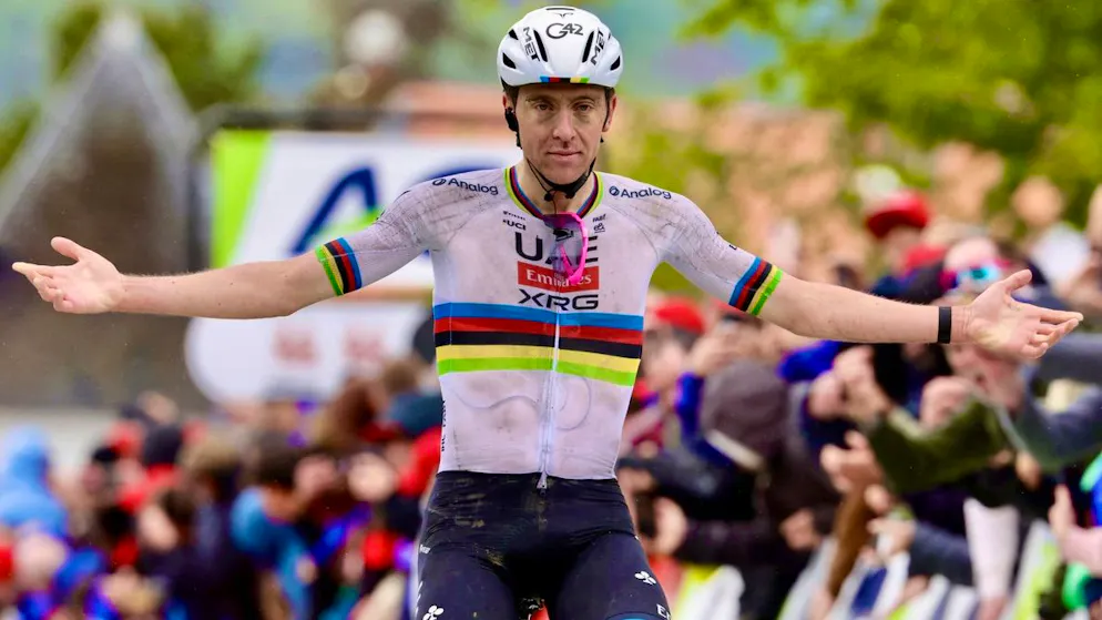 La Flèche Wallonne. Porté par le Suisse Jan Christen, Tadej Pogacar triomphe !