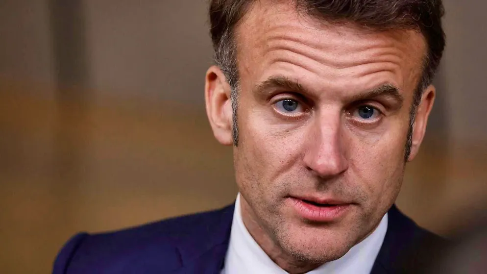 ARCHIVE - French President Emmanuel Macron speaks during a press conference at the end of an EU summit. Photo: Geert Vanden Wijngaert/AP/dpa/Archive image