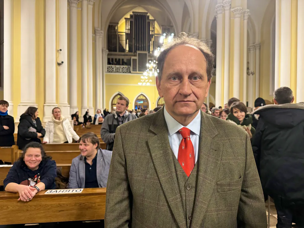 Der deutsche Botschafter in Moskau: Alexander Graf Lambsdorff.
