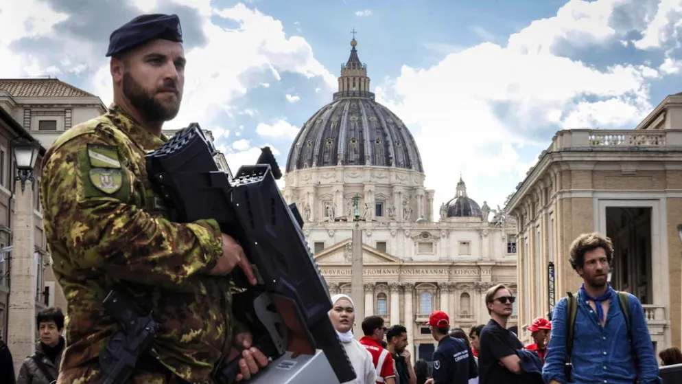 Roma e Vaticano. Cielo, mare e terra blindati. Pronti caccia e nave radar per il funerale di Papa Francesco