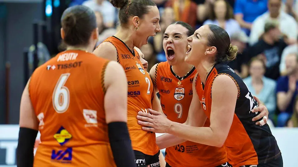Joy among the Neuchâtel UC players