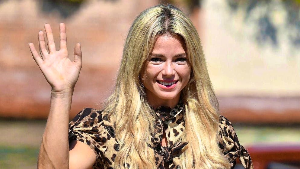 Camila Giorgi at the 2021 Venice International Film Festival.