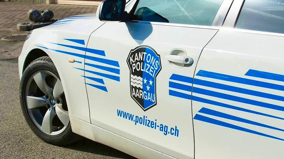 The Aargau police managed to arrest the alleged perpetrator shortly after the crime.