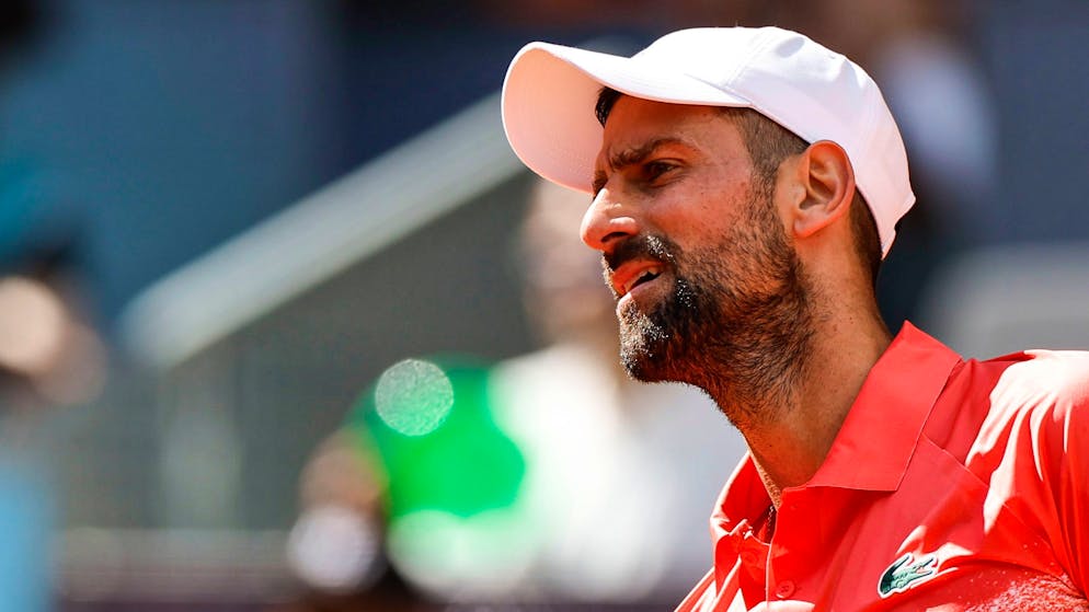 Madrid. Djokovic chute d’entrée, la galère continue sur terre battue