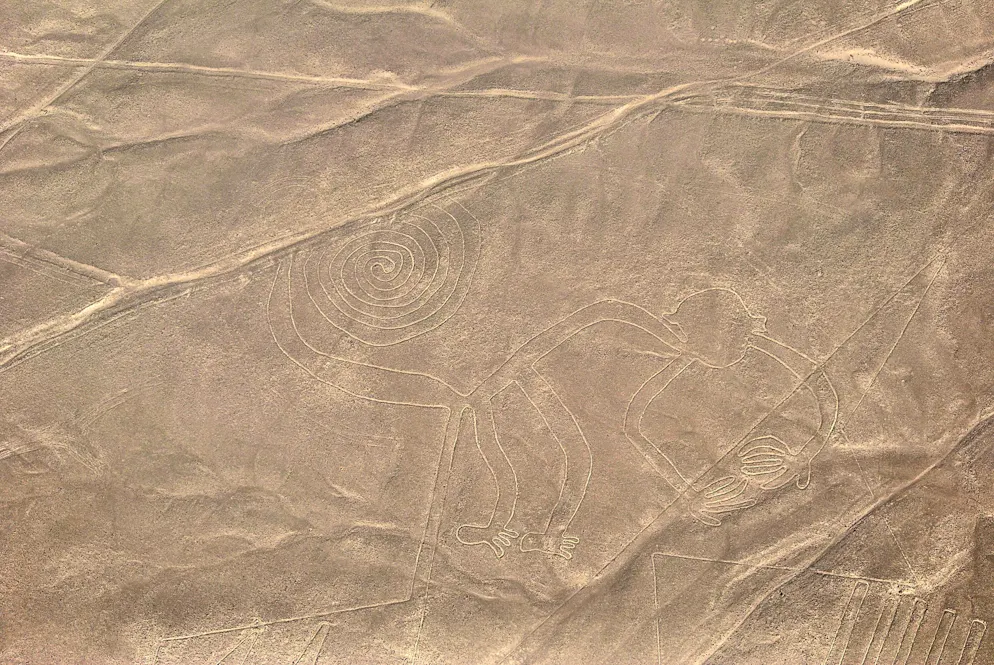 The Nazca lines in Peru
