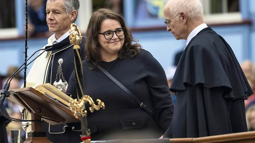 Angela Koller is the first woman to be elected Landammann in the canton of Appenzell Innerrhoden.