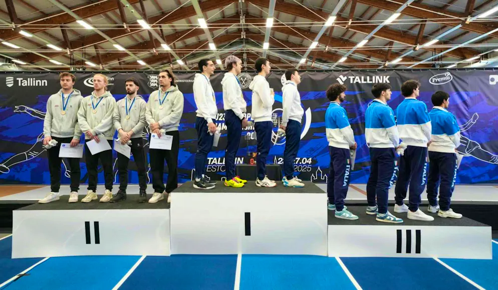 The Swiss U23 team causes a scandal in Estonia.