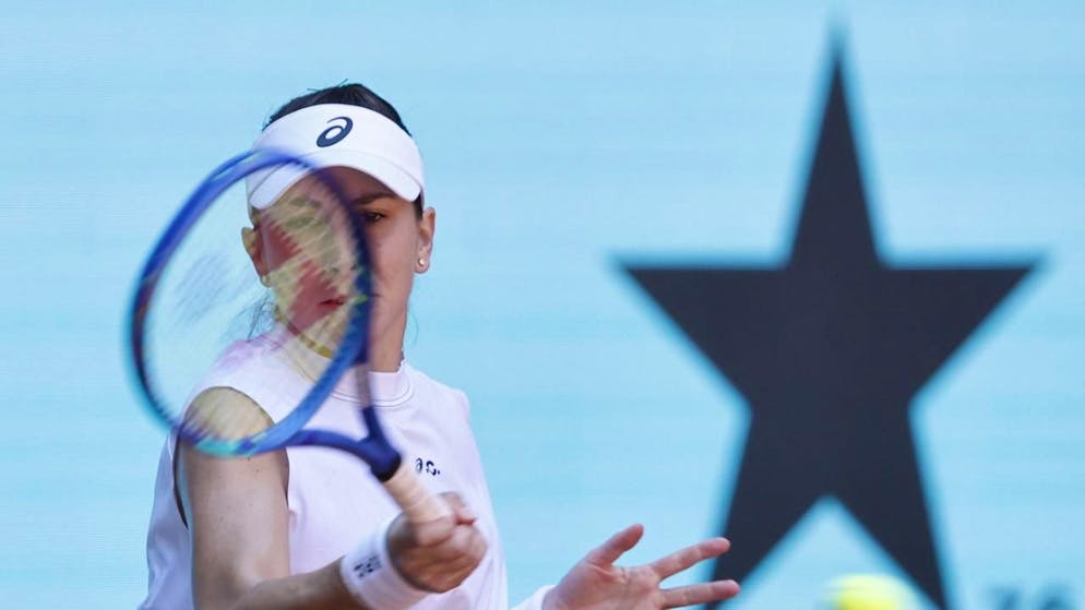 Belinda Bencic verliert im Achtelfinal von Madrid gegen Coco Gauff.