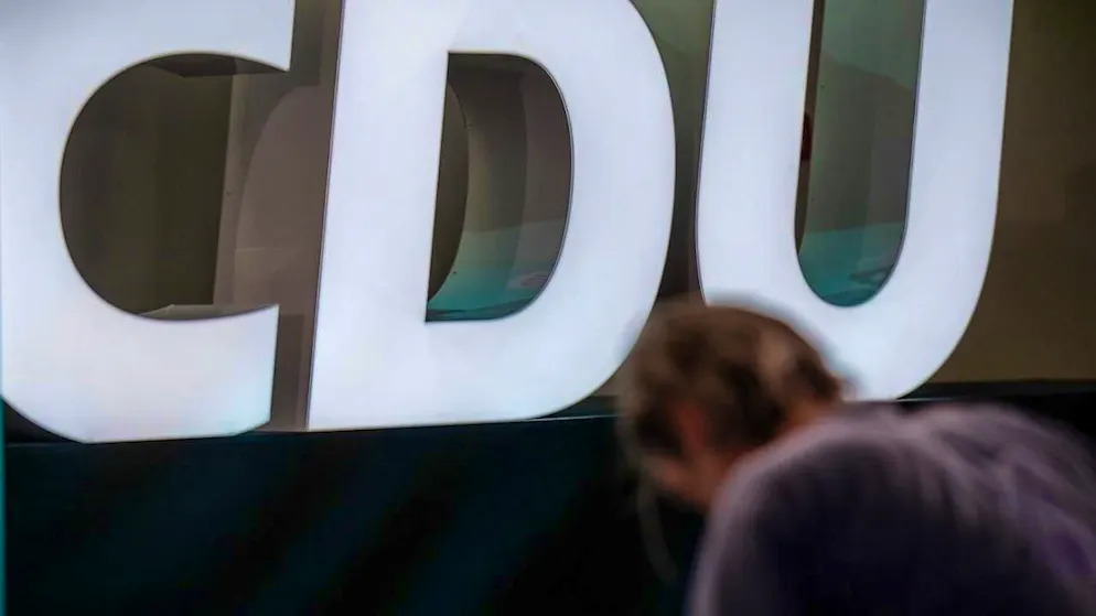 The CDU logo. Photo: Michael Kappeler/dpa